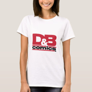 Offizielles D&B Comic-Logo-Kleid T-Shirt