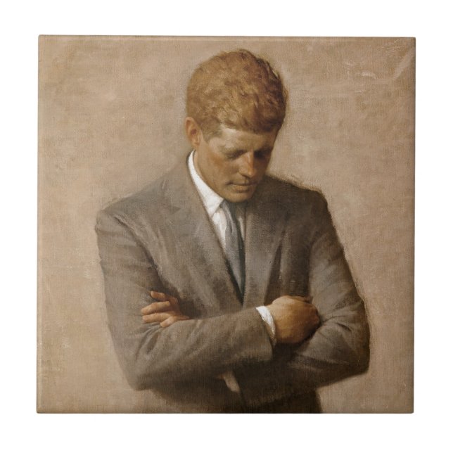 Offizielles das Haus-Porträt John F. Kennedy Fliese (Vorderseite)