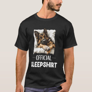 Offizielles Deutscher Schäferhund Schlafshirt Hund T-Shirt