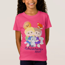 Offizielles "Die Abenteuer warten" T-Shirt