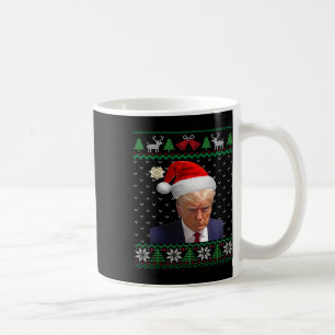 Offizielles Donald Trump-Mugshot-Häßliches-Weihnac Kaffeetasse