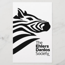 Offizielles Ehlers-Danlos Gesellschafts-Logo Briefpapier
