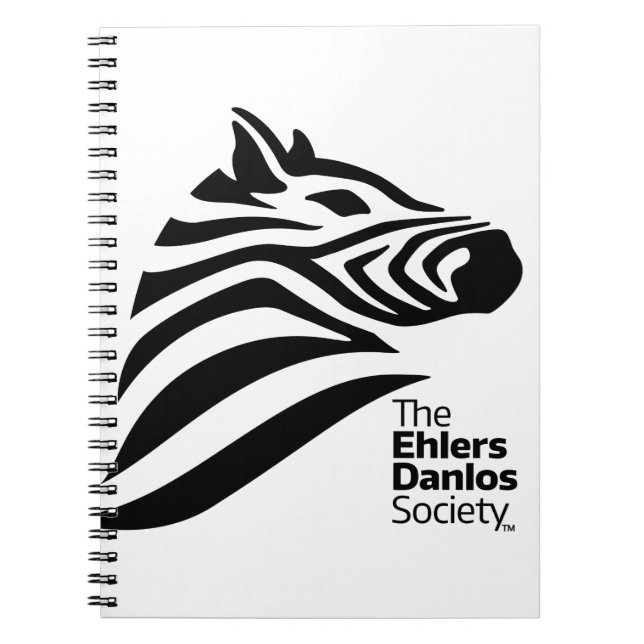 Offizielles Ehlers-Danlos Gesellschafts-Logo Notizblock (Vorderseite)