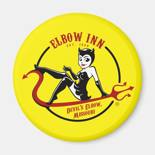 Offizielles Elbow Inn Magnet (Vorne)