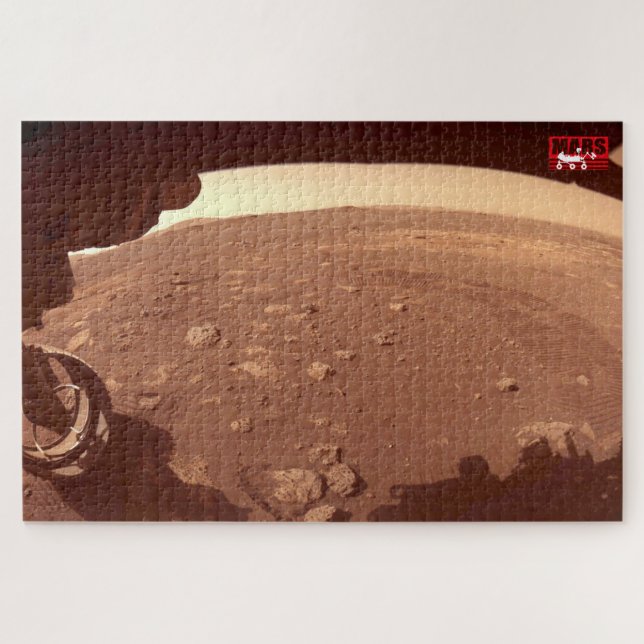 Offizielles erstes Foto, Ausdauerrover auf Mars, Puzzle (Horizontal)