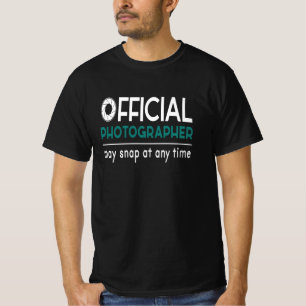 Offizielles Fotograf-Foto T-Shirt