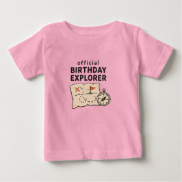 Offizielles Geburtstags-Explorer-Kinder-T-Shirt Baby T-shirt