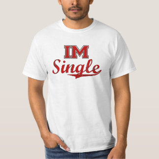 Offizielles "ich bin Single-" Shirt