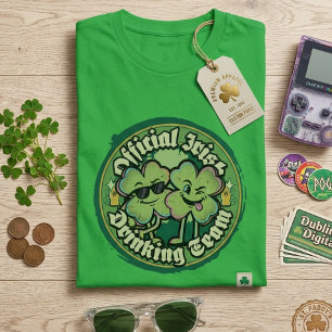 Offizielles Irisches Trinkteam Lustiger St. Patric T-Shirt