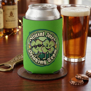 Offizielles Irisches Trinkteam St. Patricks Day Dosenkühler