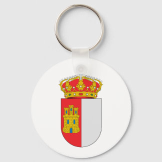Offizielles Kastilien-La Mancha - Symbol für Küste Schlüsselanhänger