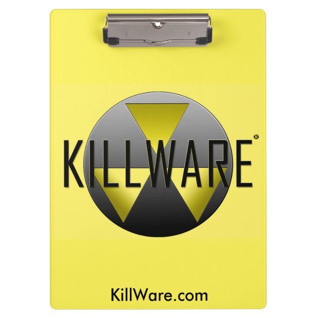 Offizielles KillWare® Klipboard Klemmbrett (Vorderseite)