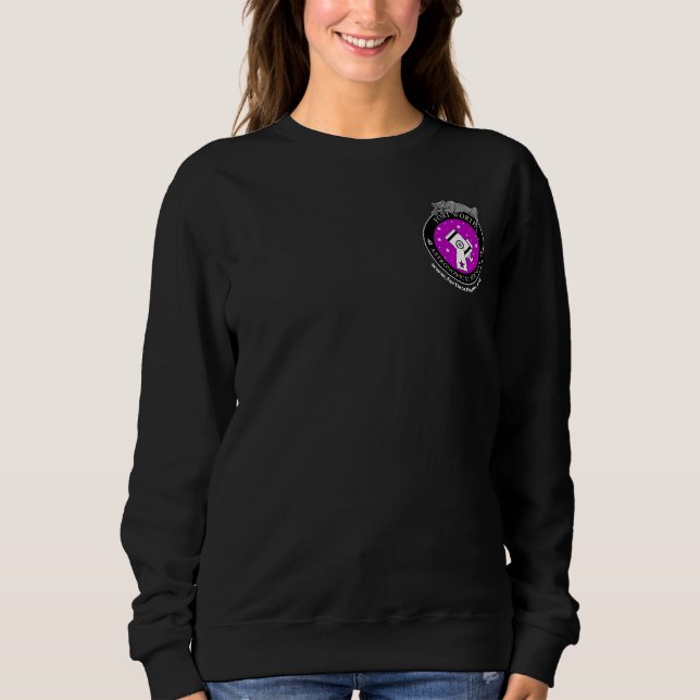 Offizielles kleines Logo Sweatshirt, schwarz Sweatshirt (Vorderseite)