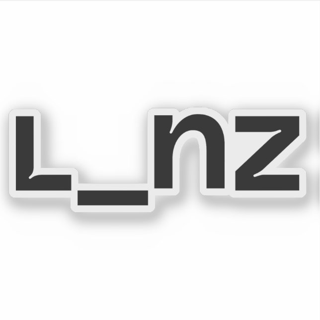 Offizielles Linzer Logo, Österreich Aufkleber (Vorderseite)