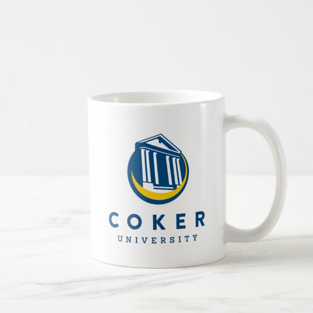 Offizielles Logo der Coker University Kaffeetasse (Rechts)