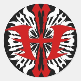 offizielles Logo für Hartmetall Runder Aufkleber