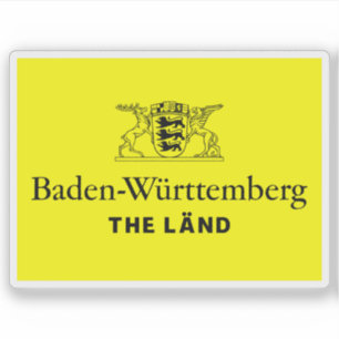 Offizielles Logo von Baden-Württemberg, Deutschlan Aufkleber