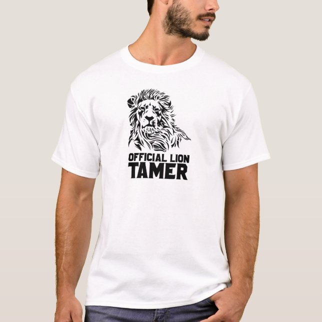 Offizielles Löwe-zahmeres T-Shirt (Vorderseite)