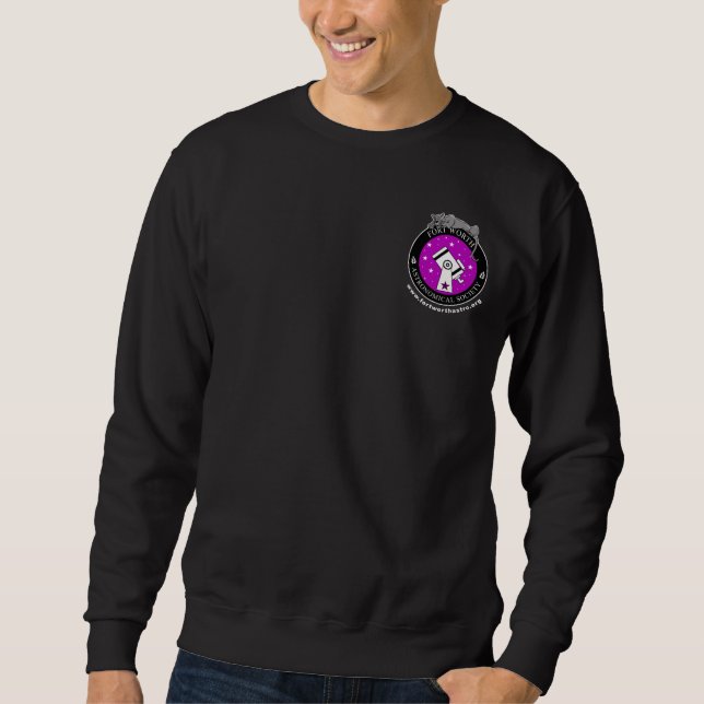 Offizielles Männerlogo Sweatshirt Black (Vorderseite)