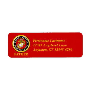 Offizielles MarineSiegel US - Vater