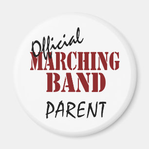Offizielles marschierendes Band-Elternteil Magnet