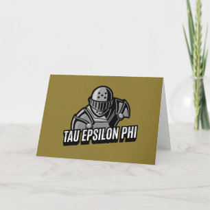 Offizielles Maskottchen von Tau Epsilon Phi Karte