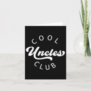 Offizielles Mitglied Cool Oncles Club Vintages Shi Karte