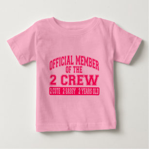 Offizielles Mitglied der Crew 2 Baby T-shirt
