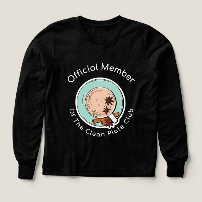 Offizielles Mitglied der Klubschule "Clean Plate" (Design Vorderseite)