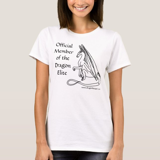 Offizielles Mitglied des Drachen Elit… - Besonders T-Shirt (Vorderseite)