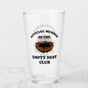 Offizielles Mitglied des Empty Nest Clubs Glas