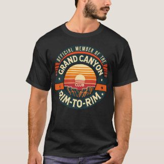 Offizielles Mitglied des Grand Canyon Rim-To-Rim T-Shirt
