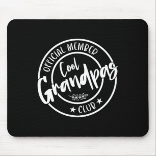 Offizielles Mitglied des Grandpas Club Vintage für Mousepad