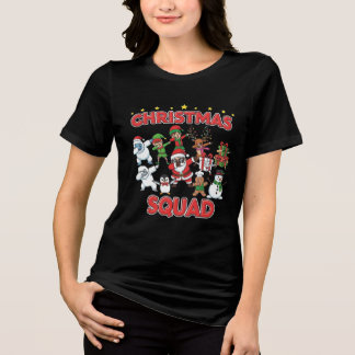 Offizielles Mitglied des Weihnachtsteams | Lustige Tri-Blend Shirt