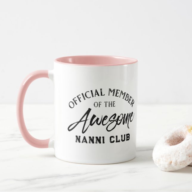 Offizielles Mitglied Nanni Club Tasse (Mit Donut)