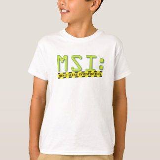 Offizielles MSI: Logo scherzt T-Shirt
