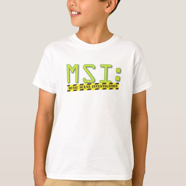 Offizielles MSI: Logo scherzt T-Shirt (Vorderseite)