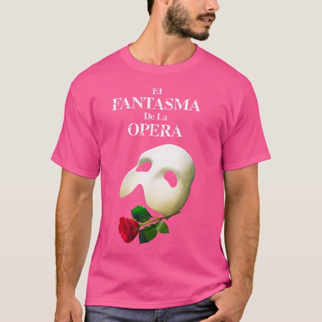 Offizielles "Phantom of the Opera"-Logo T-Shirt (Vorderseite)