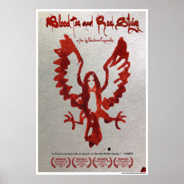 Offizielles Plakat für Blutegel und rote Zeichenke