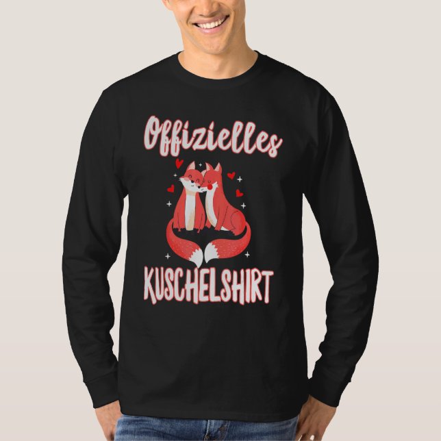 Offizielles Plätzchen für Unterhaltung und Kuddeln T-Shirt (Vorderseite)