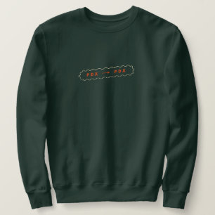 Offizielles Portland-Staycation Sweatshirt PDX to 