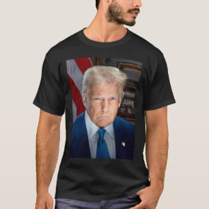 Offizielles Portrait des Weißen Hauses Donald J Tr T-Shirt
