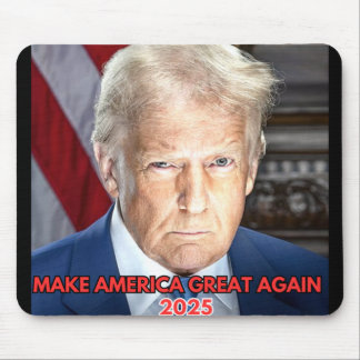 Offizielles Portrait von Präsident Dona 2025 Mousepad