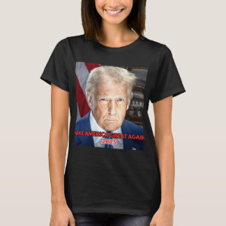 Offizielles Portrait von Präsident Dona 2025 T-Shirt