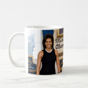 Offizielles Porträt erster Dame Michelle Obama Mug Kaffeetasse