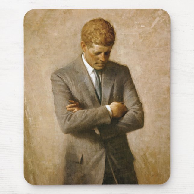 Offizielles Porträt John F. Kennedy durch Aaron Mousepad (Vorne)
