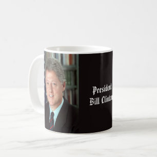 Offizielles Porträt von Präsident Bill Clinton Kaffeetasse