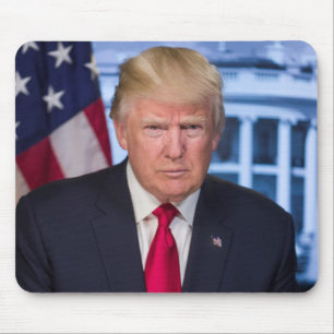 Offizielles präsidentielles Porträt von Donald Tru Mousepad
