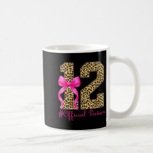 Offizielles preteen 12. Geburtstagsmädchen Coquett Kaffeetasse