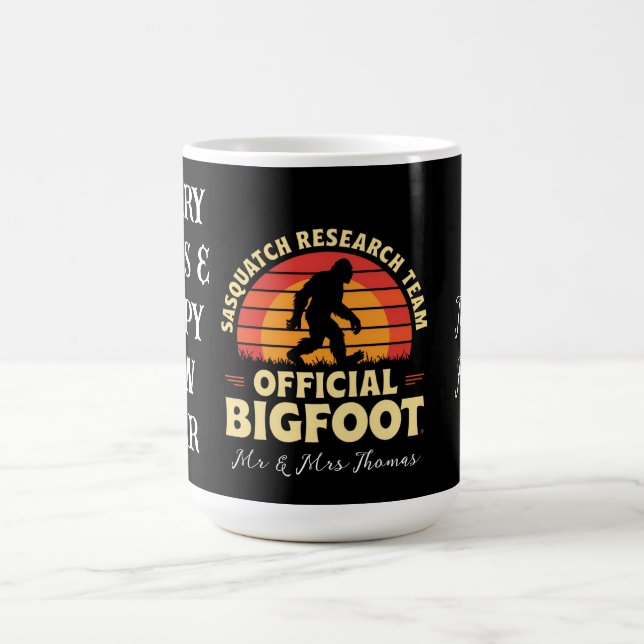 Offizielles Sasquatch Research Team: Bigfoot Jäger Kaffeetasse (Mittel)